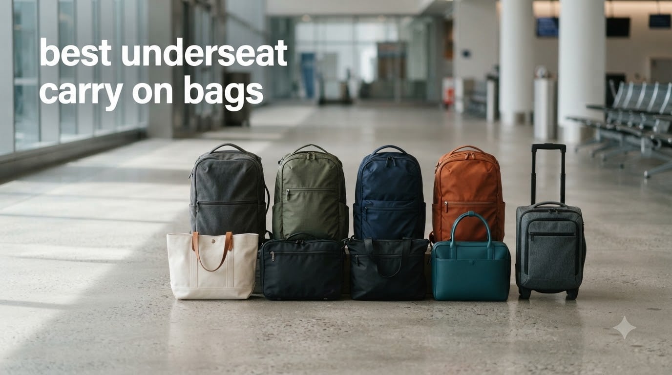 best underseat carry on bags
