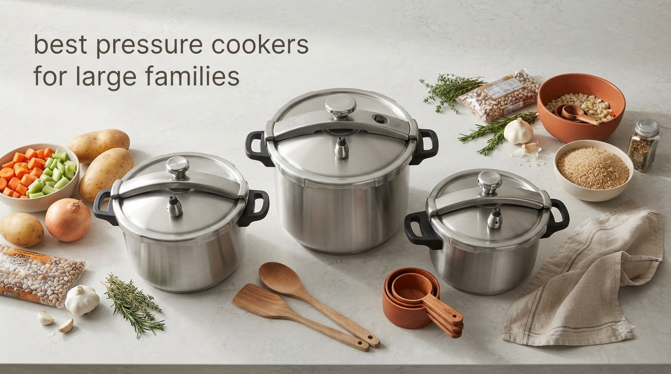 best pressure cookers for large families