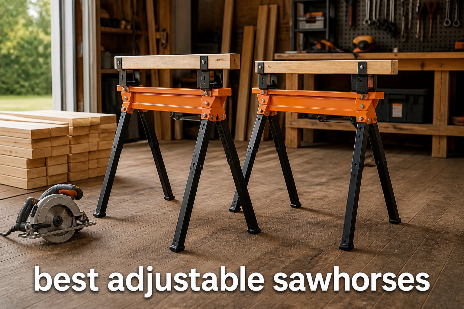best adjustable sawhorses