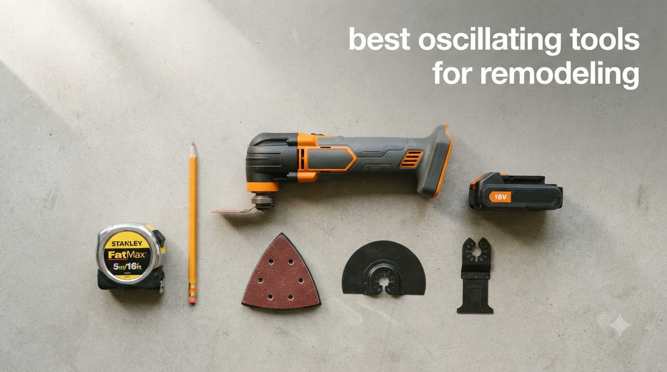best oscillating tools for remodeling