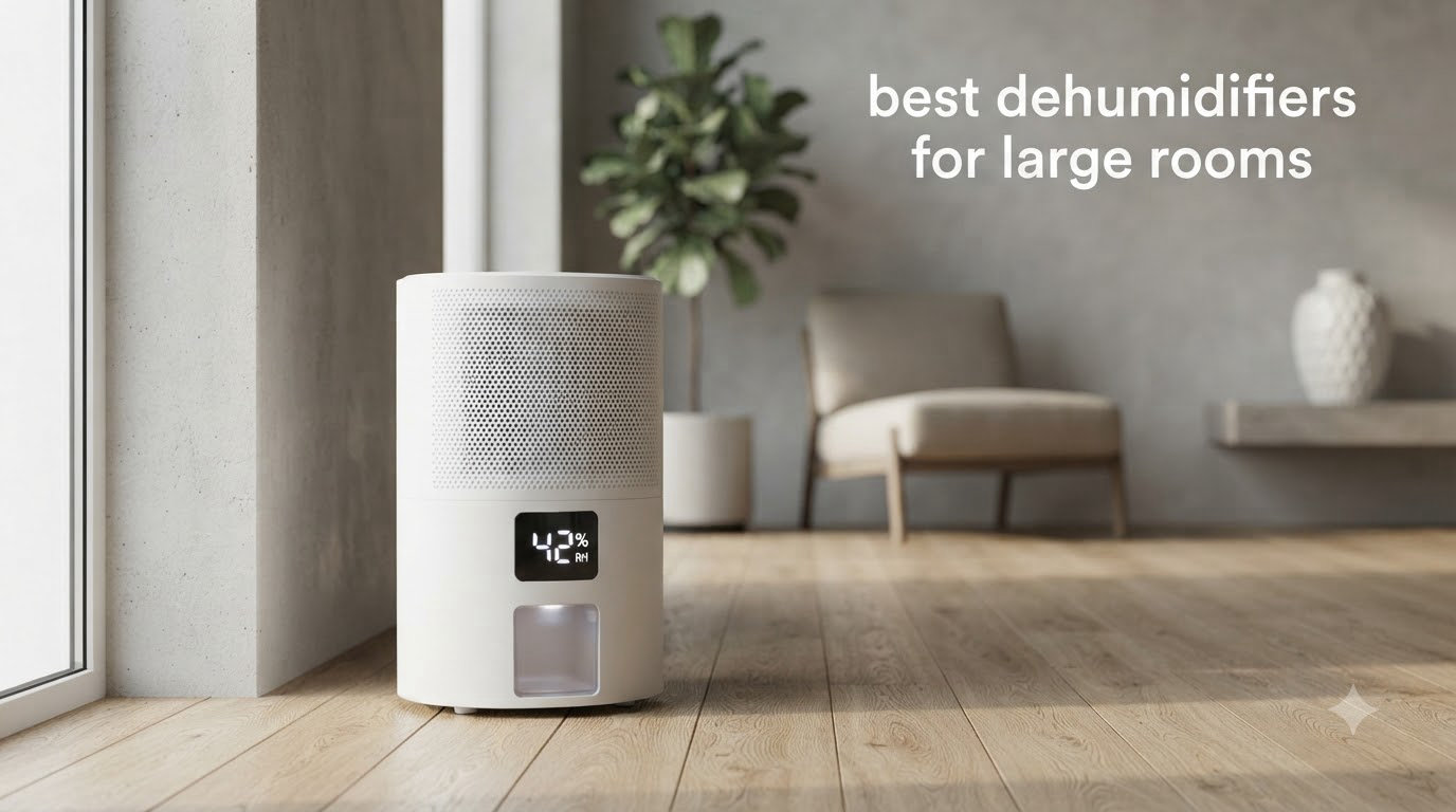 best dehumidifiers for large rooms