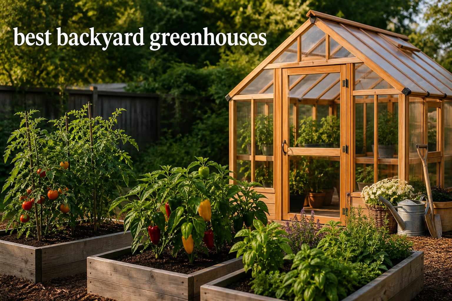 best backyard greenhouses