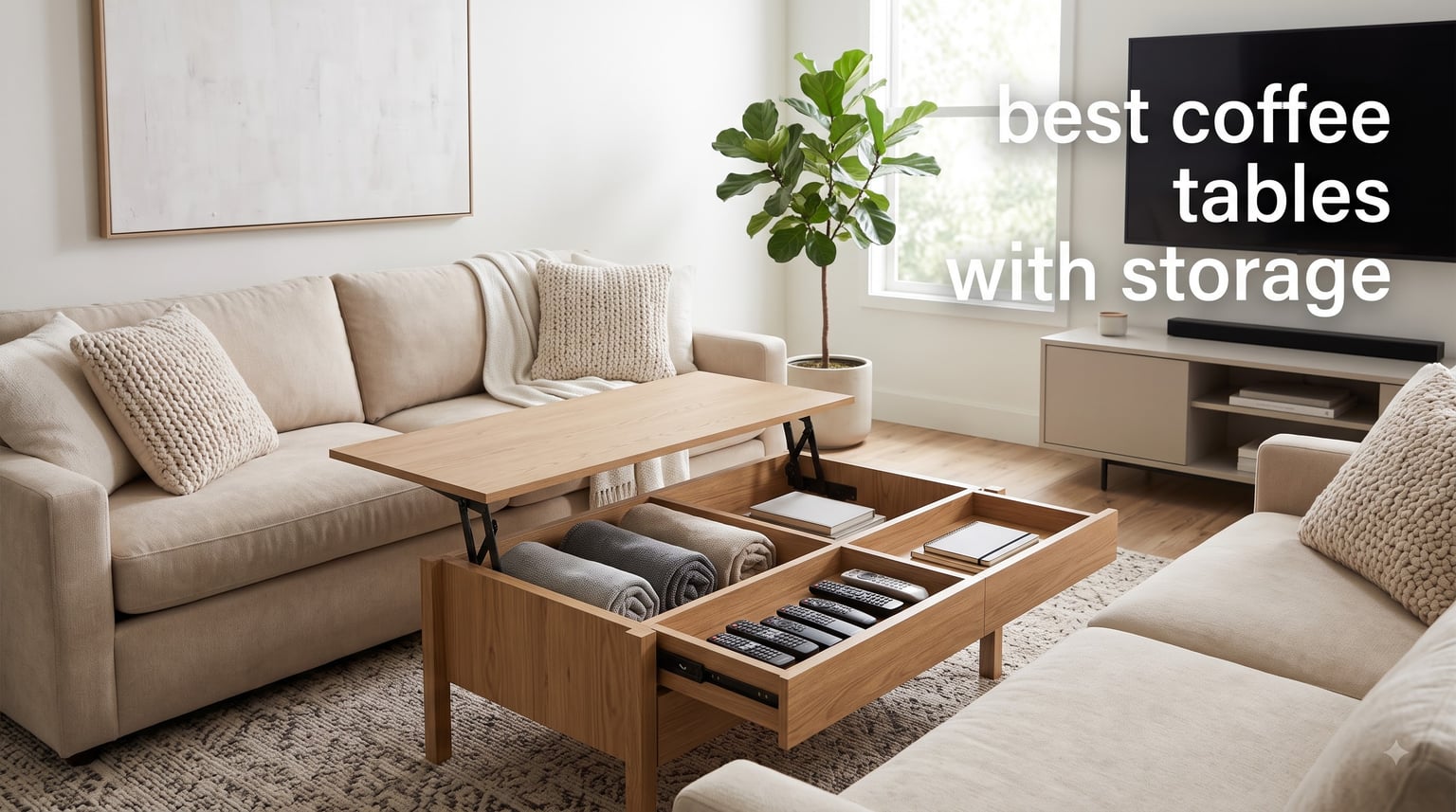 best coffee tables with storage