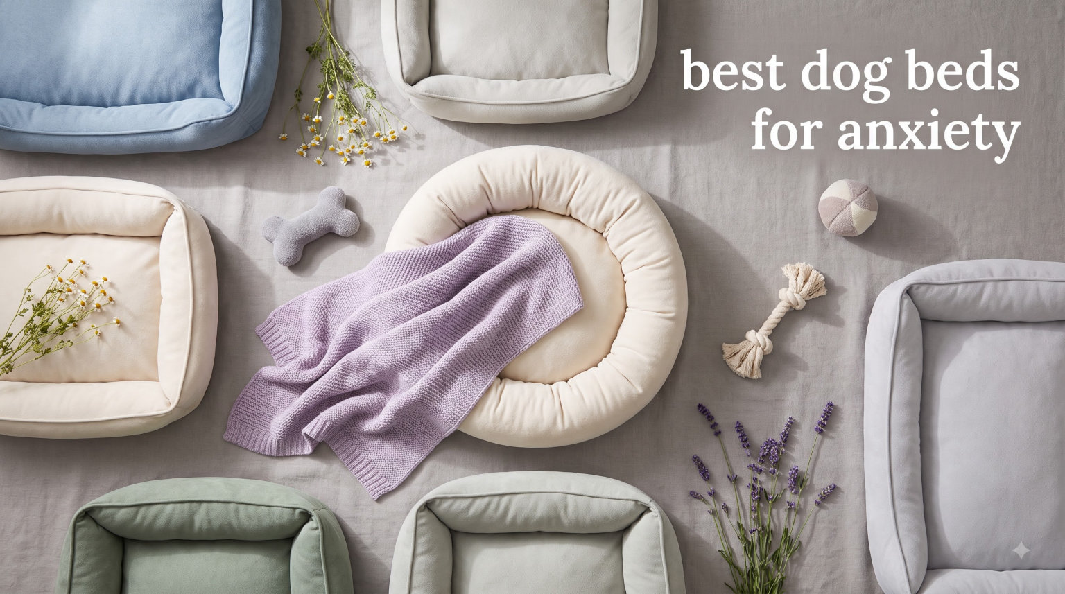 best dog beds for anxiety