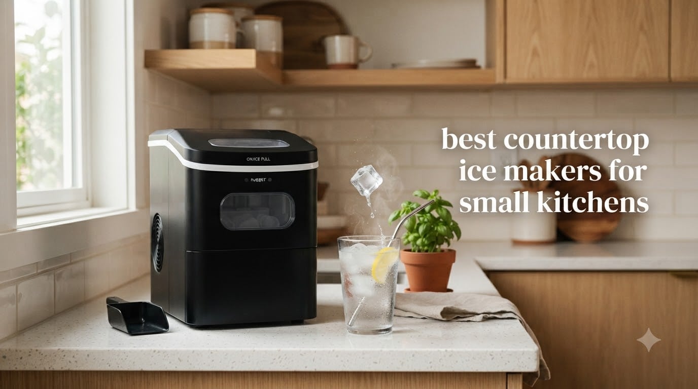 best countertop ice makers for small kitchens