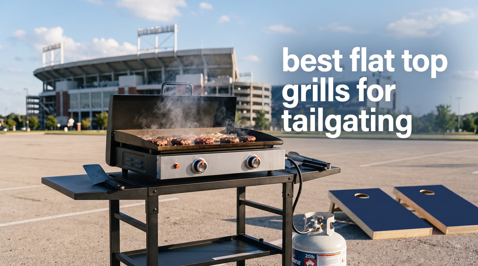 best flat top grills for tailgating