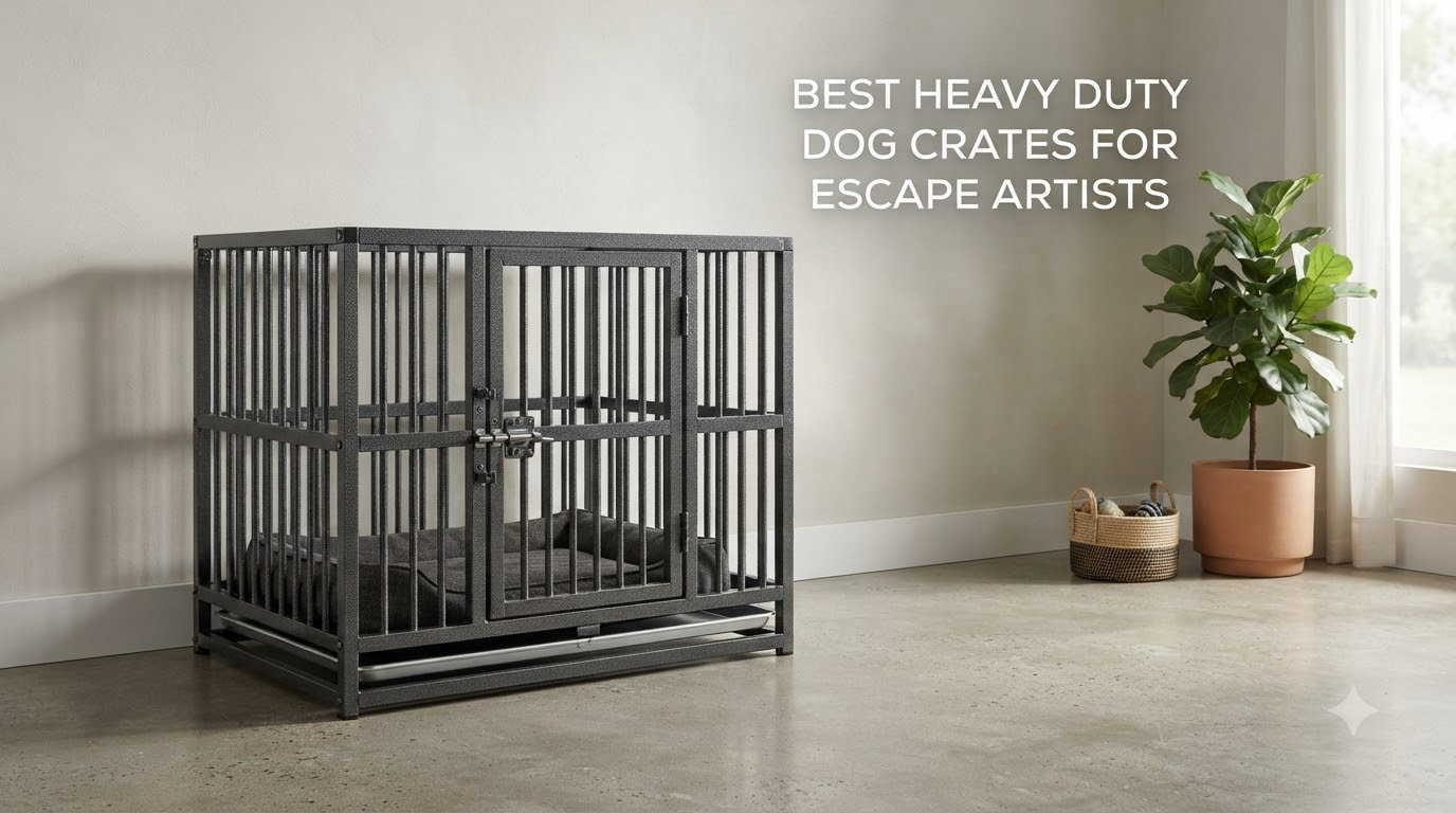 best heavy duty dog crates for escape artists