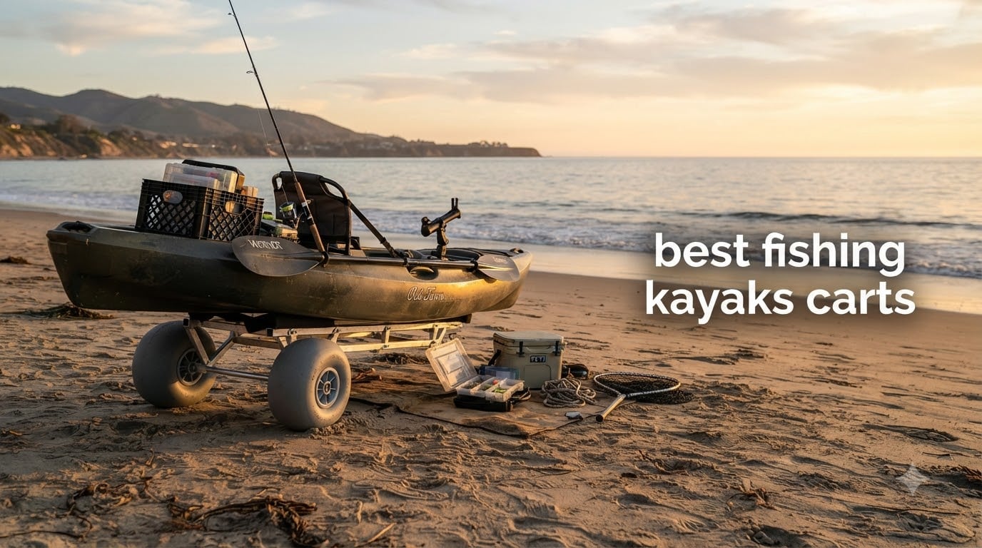 best fishing kayaks carts
