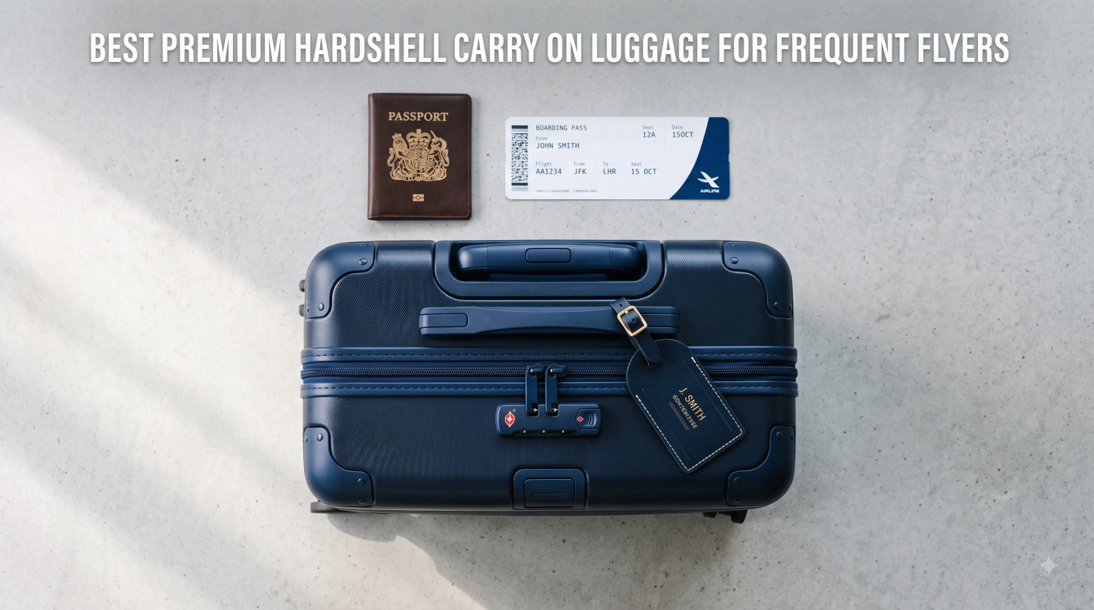 best premium hardshell carry on luggage for frequent flyers