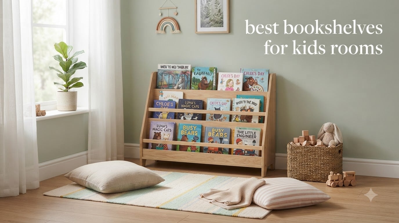 best bookshelves for kids rooms