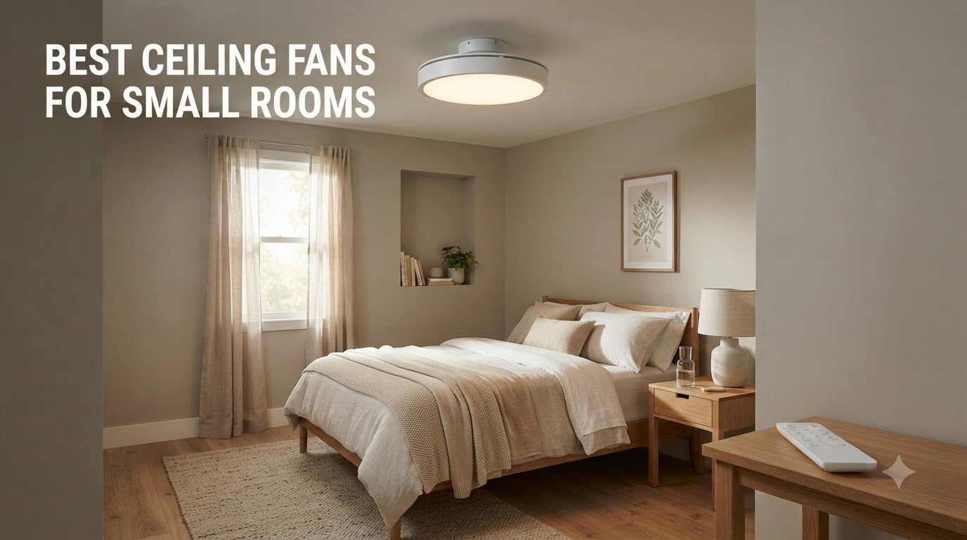 best ceiling fans for small rooms