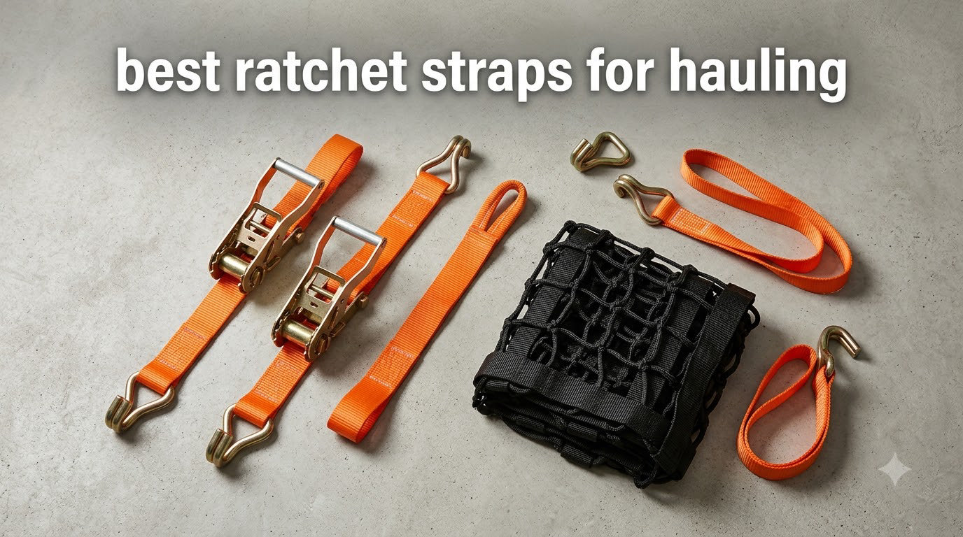 best ratchet straps for hauling