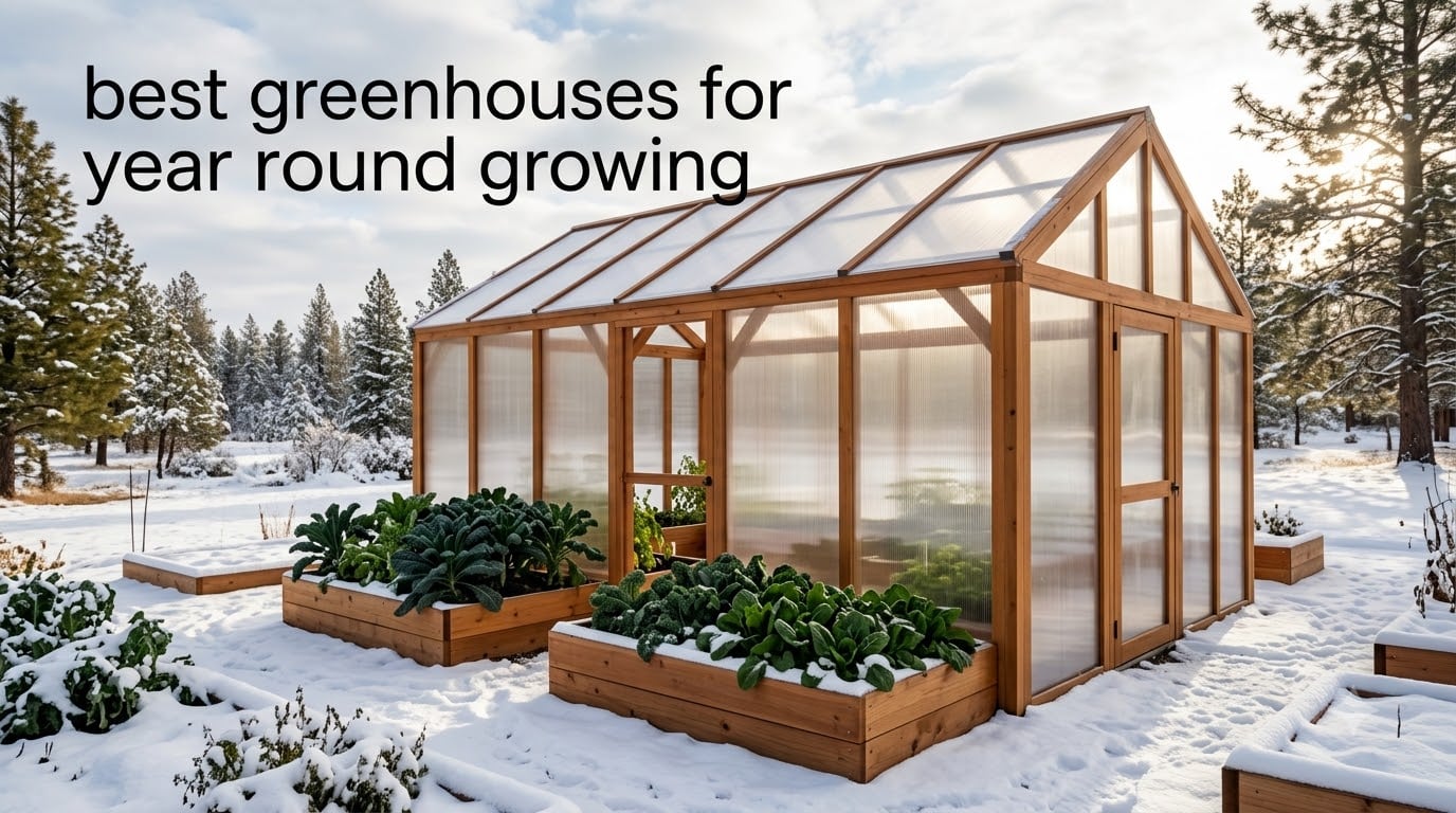 best greenhouses for year round growing
