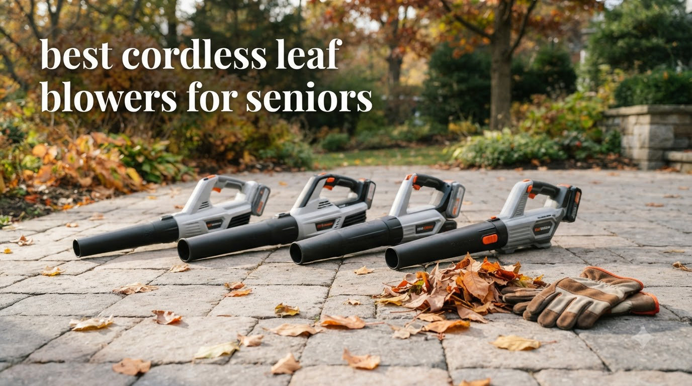 best cordless leaf blowers for seniors