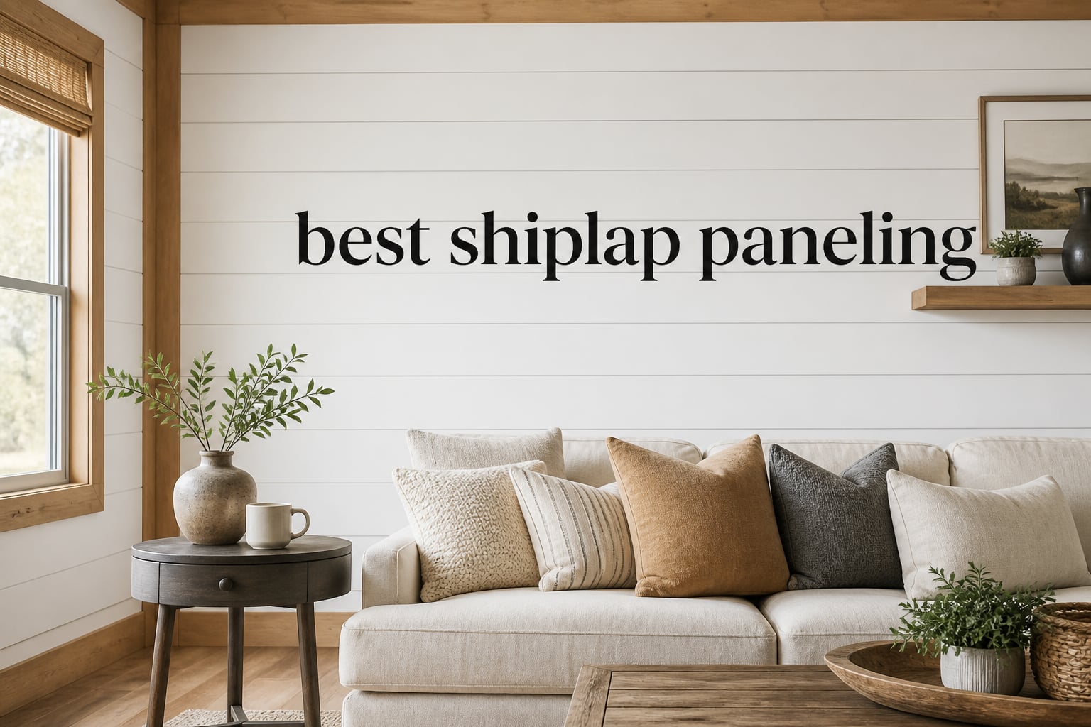 best shiplap paneling