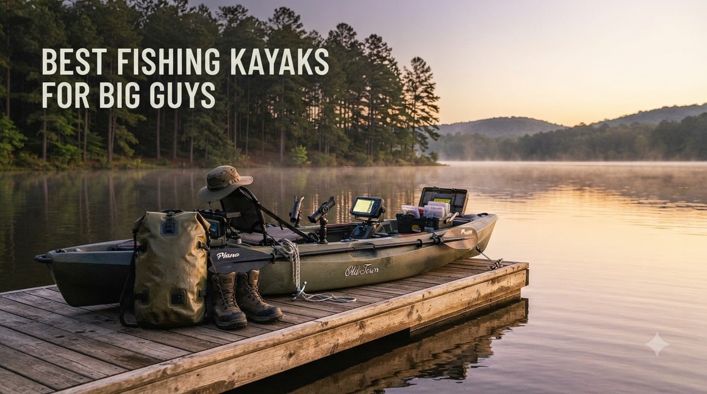 best fishing kayaks for big guys