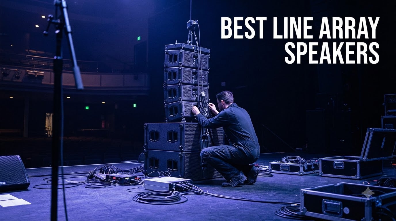 best line array speakers