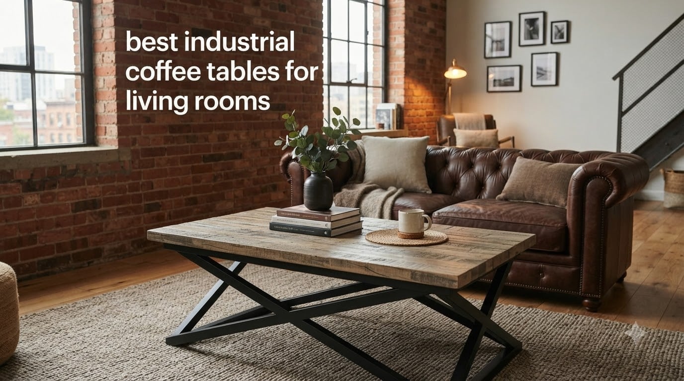 best industrial coffee tables for living rooms
