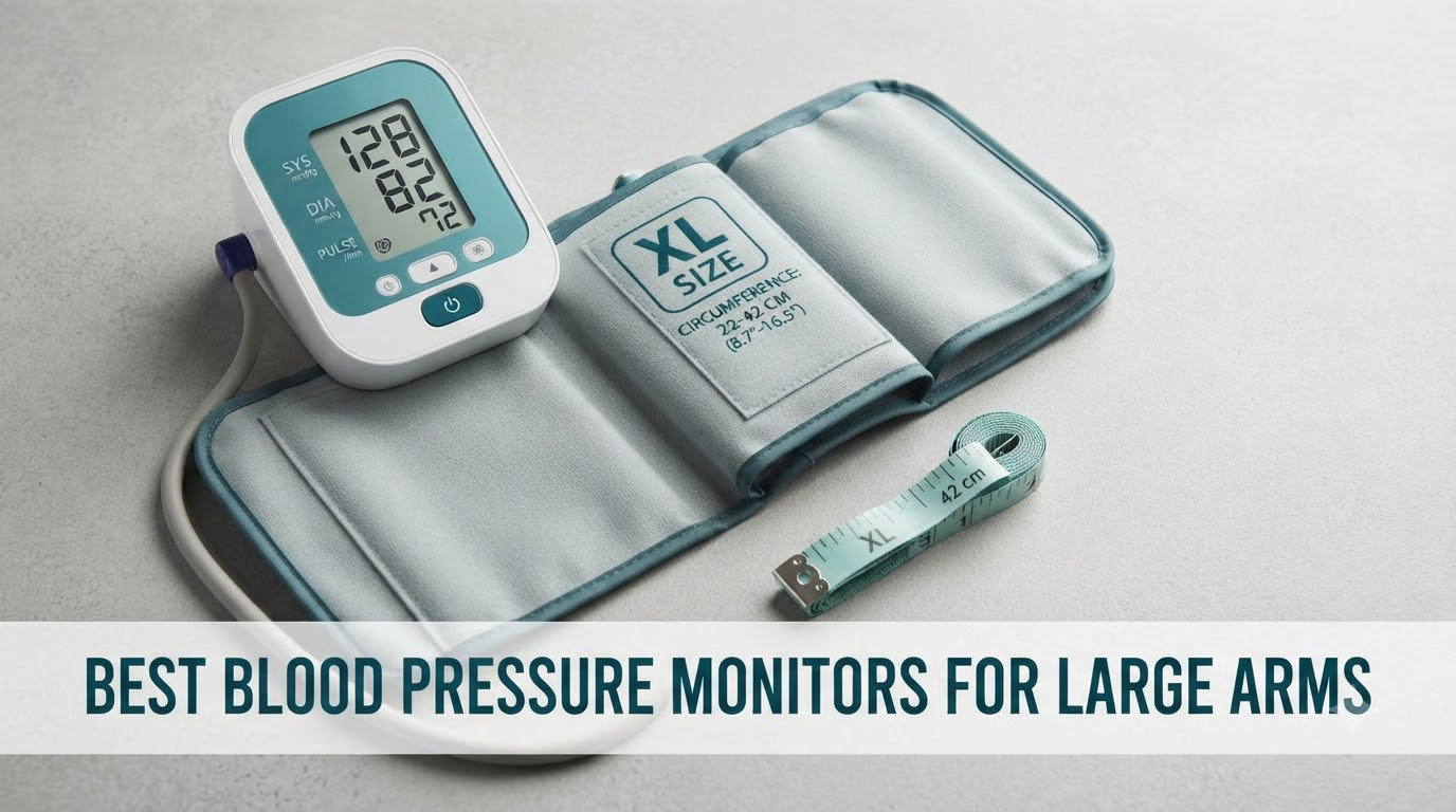 best blood pressure monitors for large arms