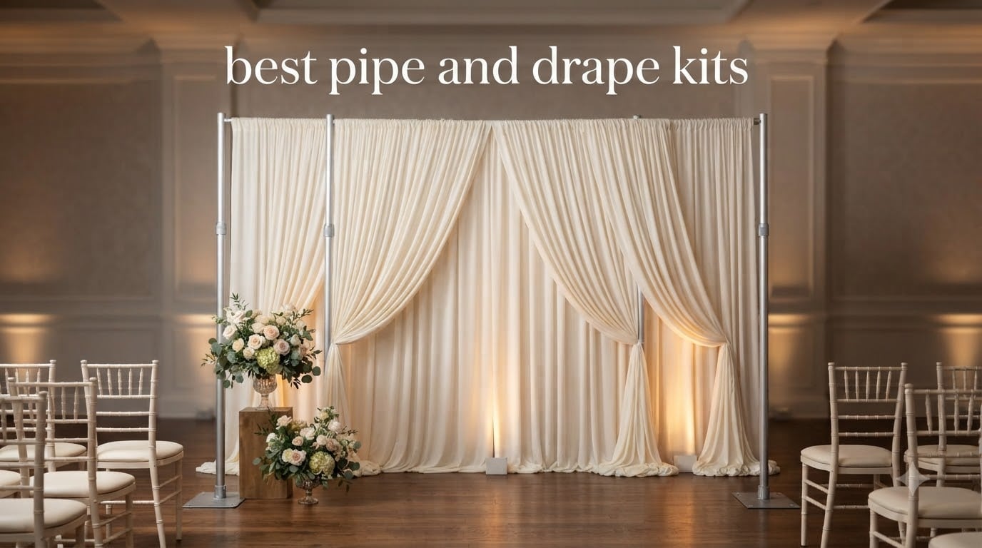 best pipe and drape kits