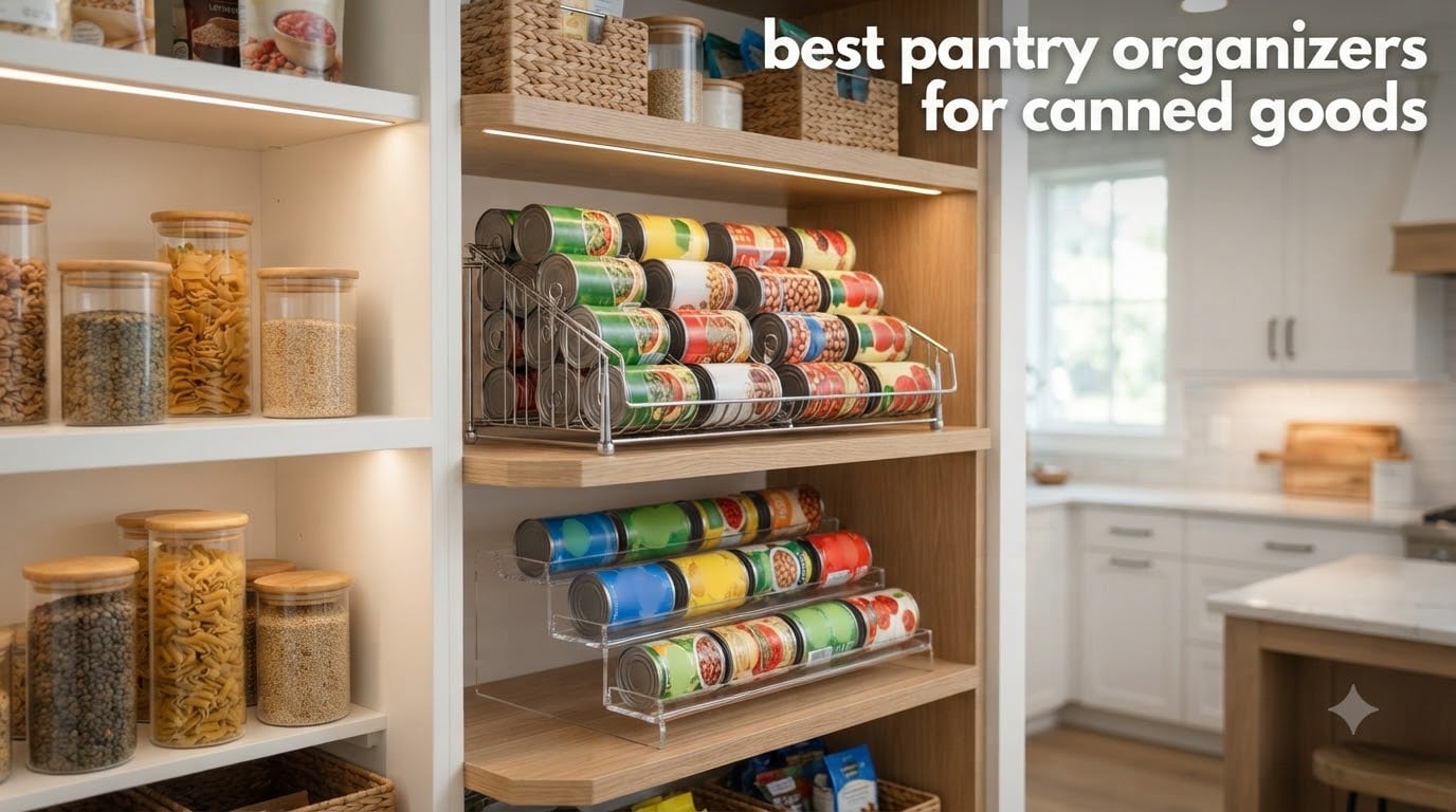 best pantry organizers for canned goods