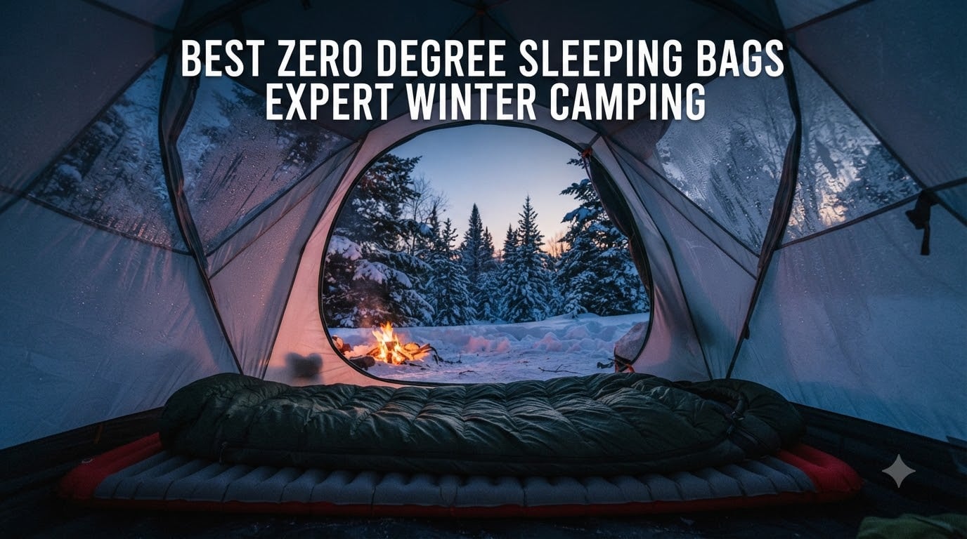 best zero degree sleeping bags expert winter camping