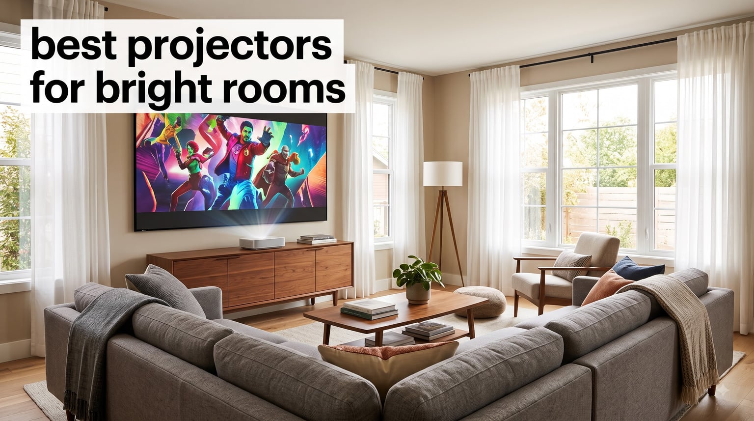 best projectors for bright rooms