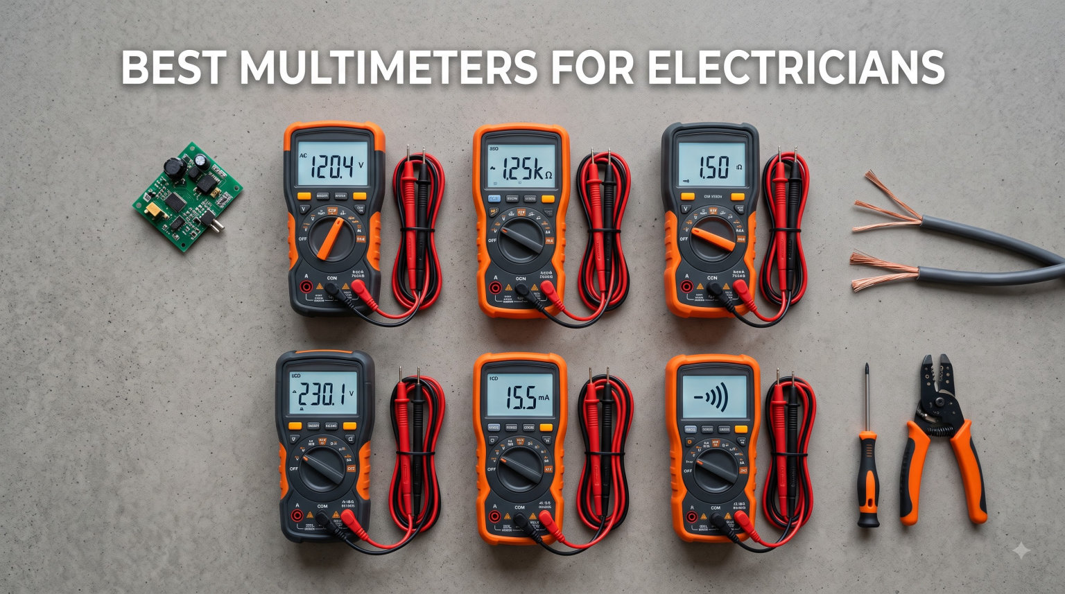 best multimeters for electricians