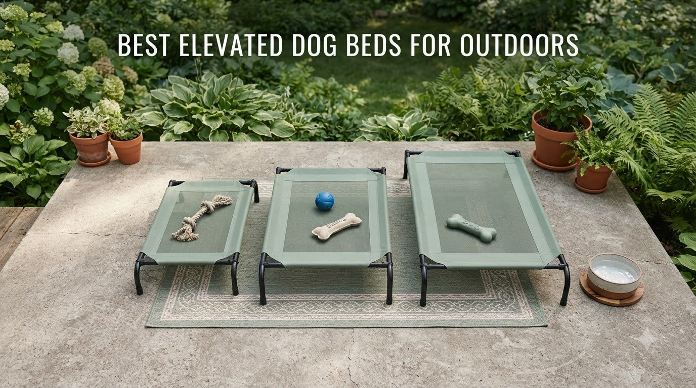best elevated dog beds for outdoors