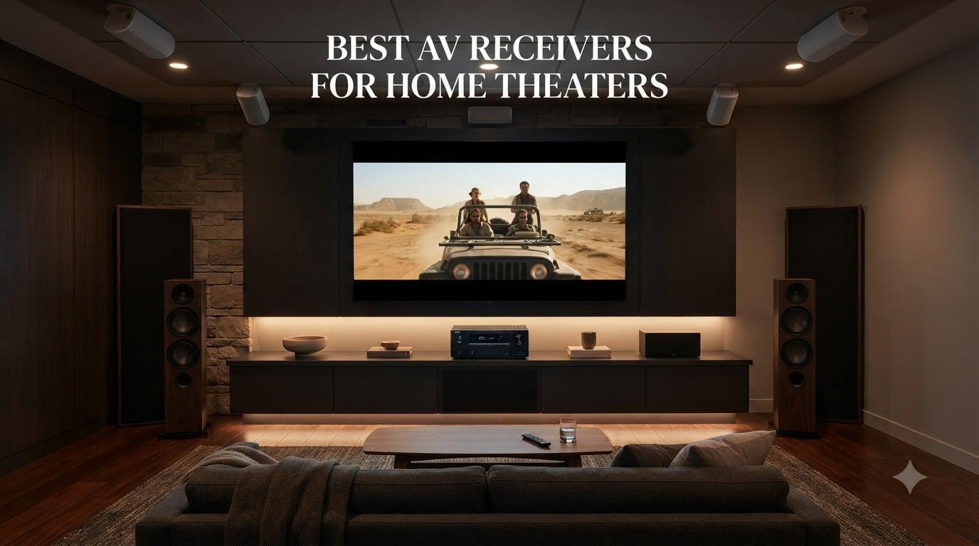 best av receivers for home theaters