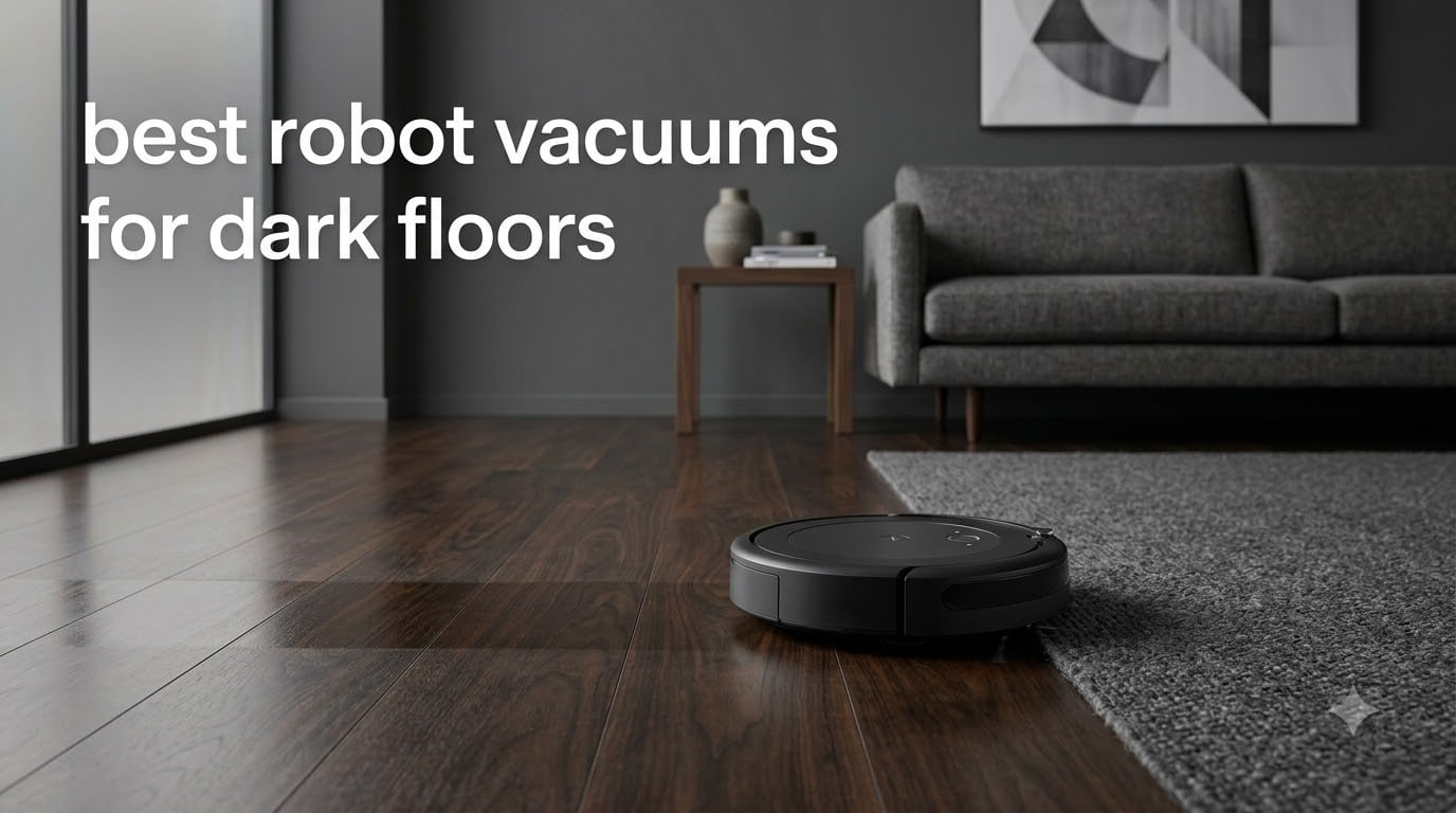 best robot vacuums for dark floors