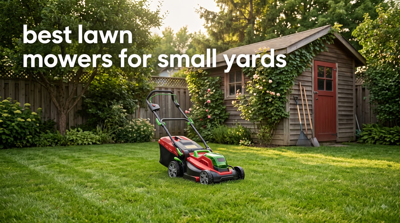 best lawn mowers for small yards