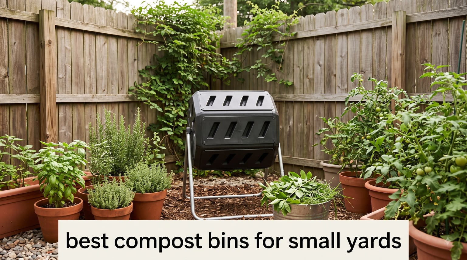 best compost bins for small yards