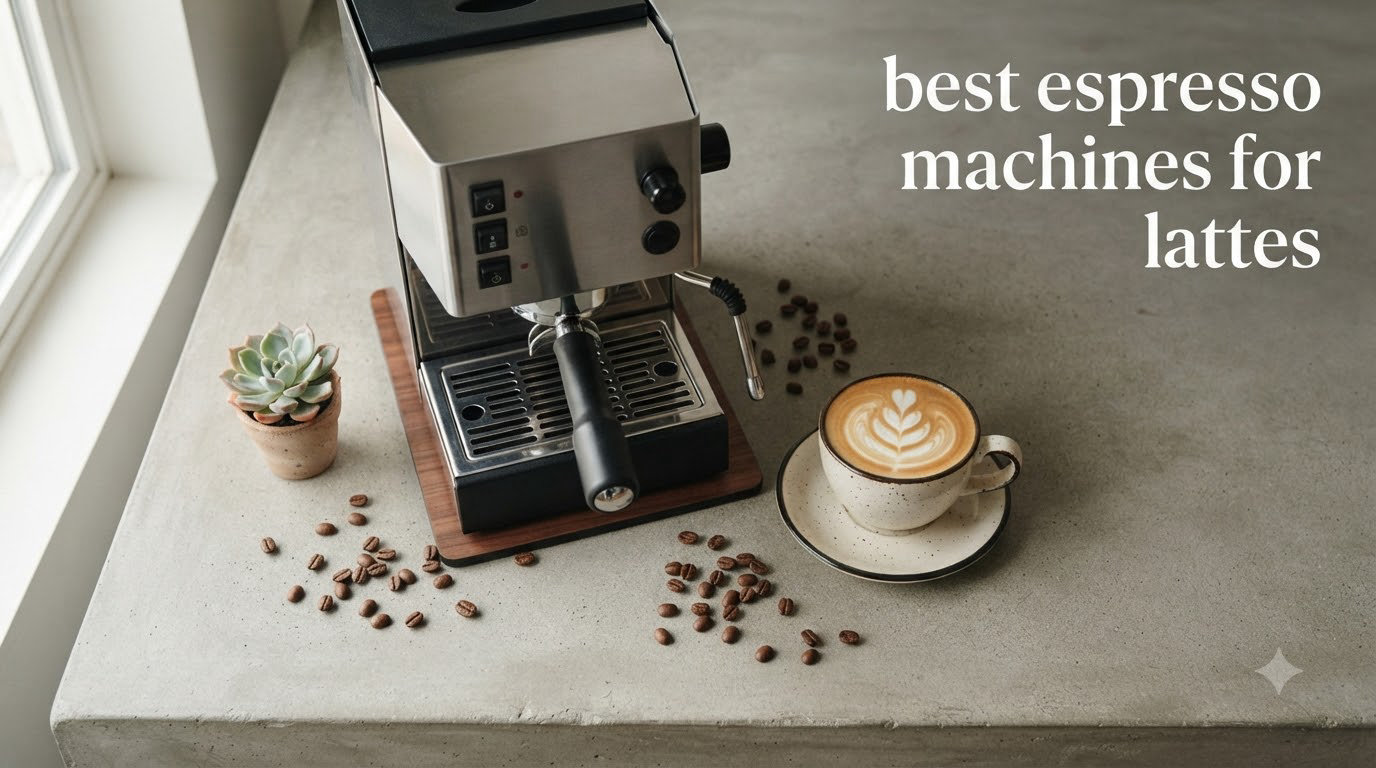 best espresso machines for lattes
