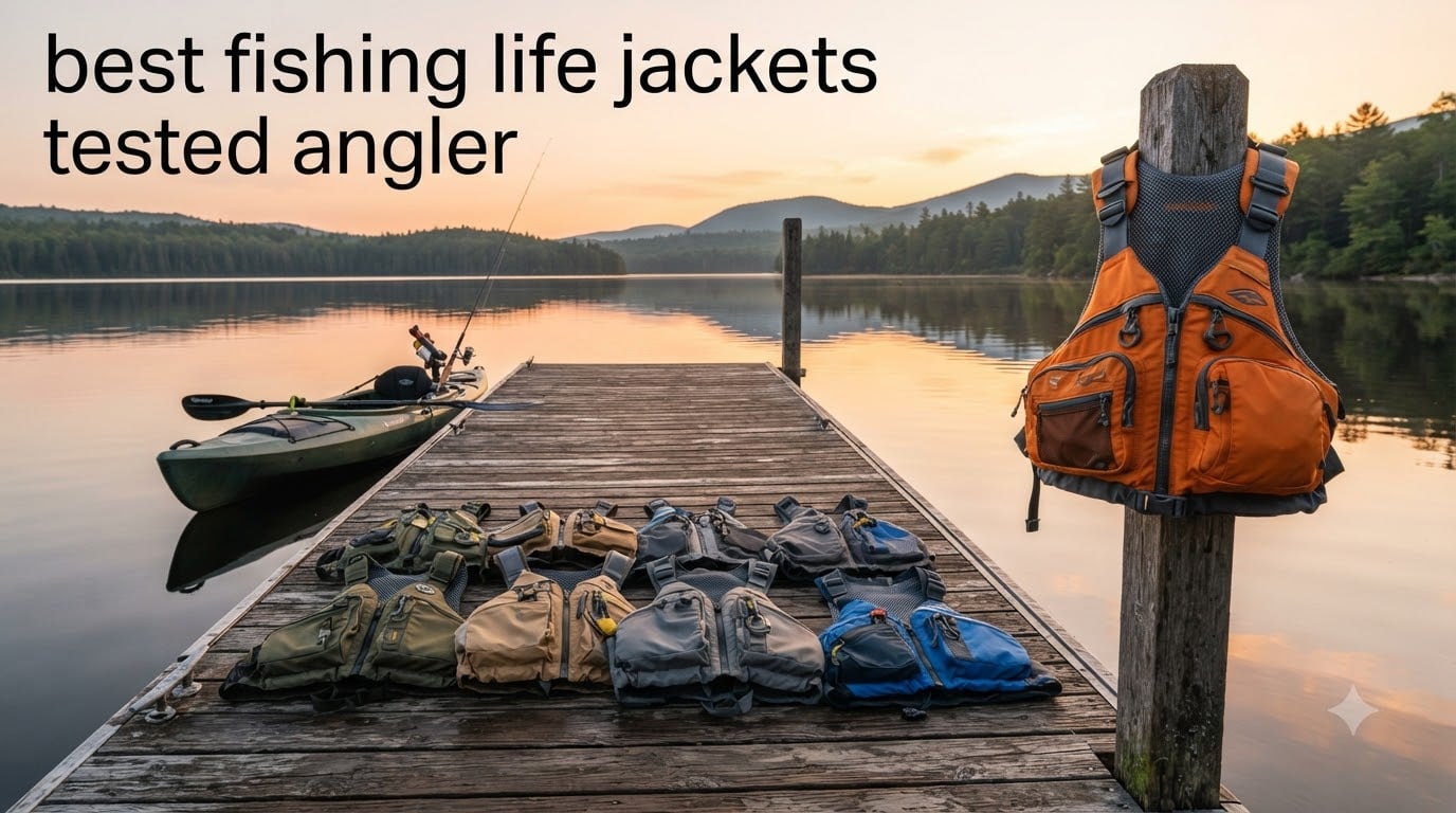 best fishing life jackets tested angler