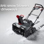 best electric snow blowers for small driveways