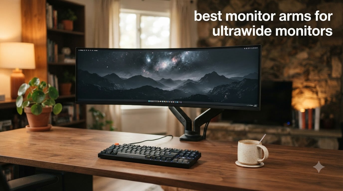 best monitor arms for ultrawide monitors