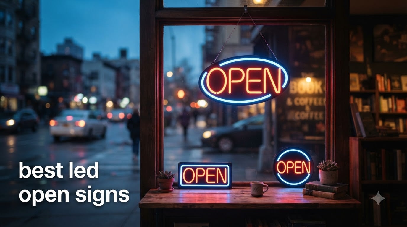 best led open signs