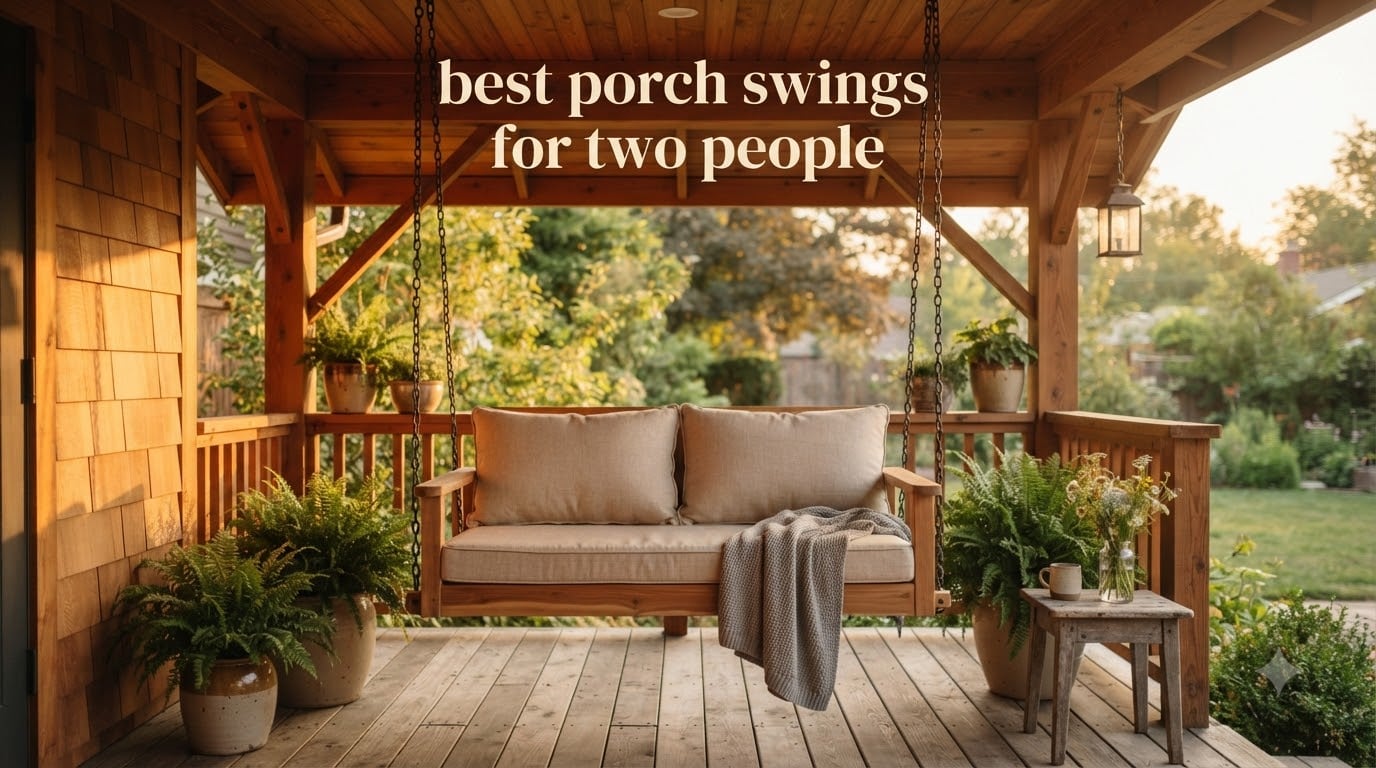 best porch swings for two people