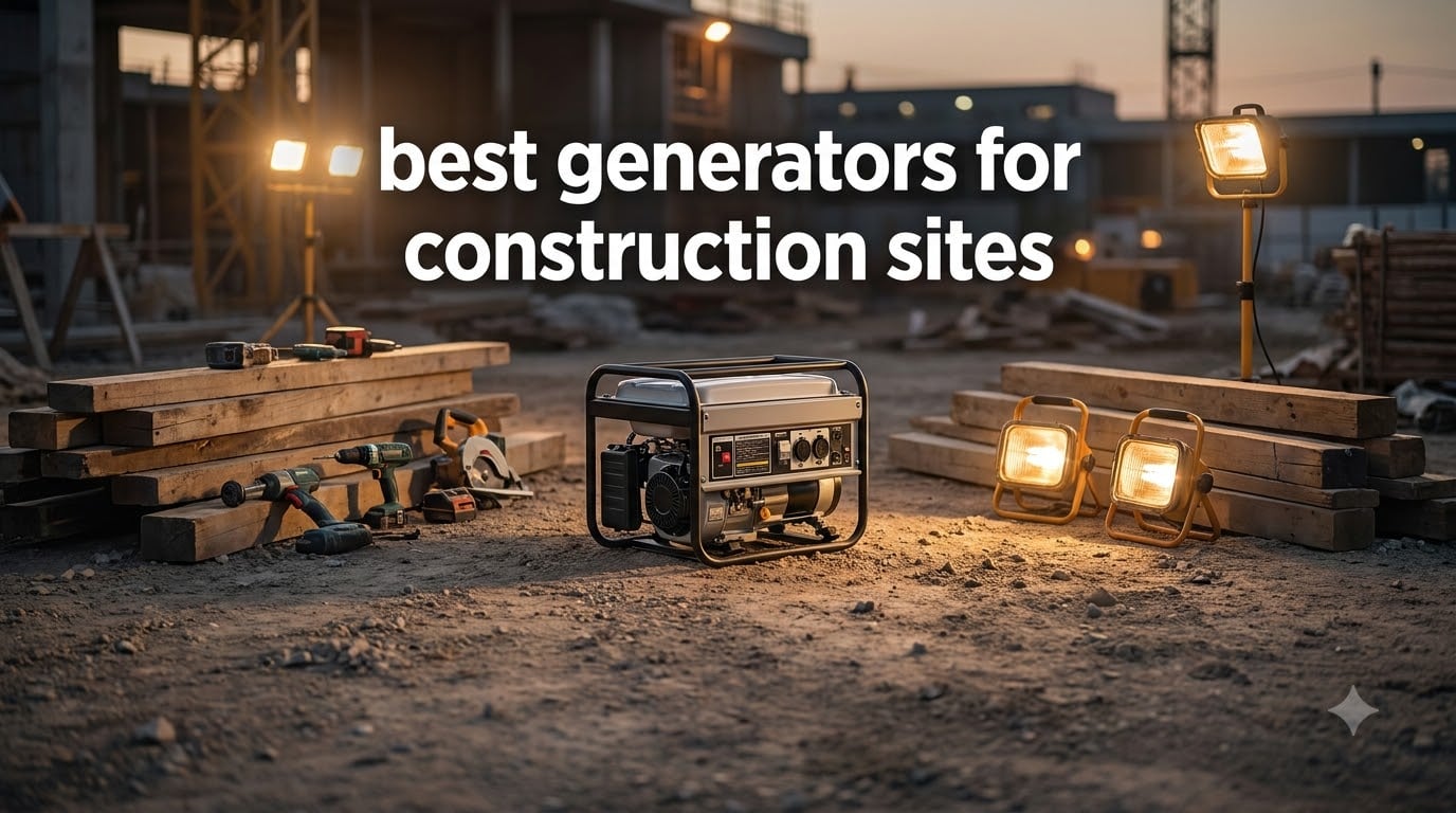 best generators for construction sites