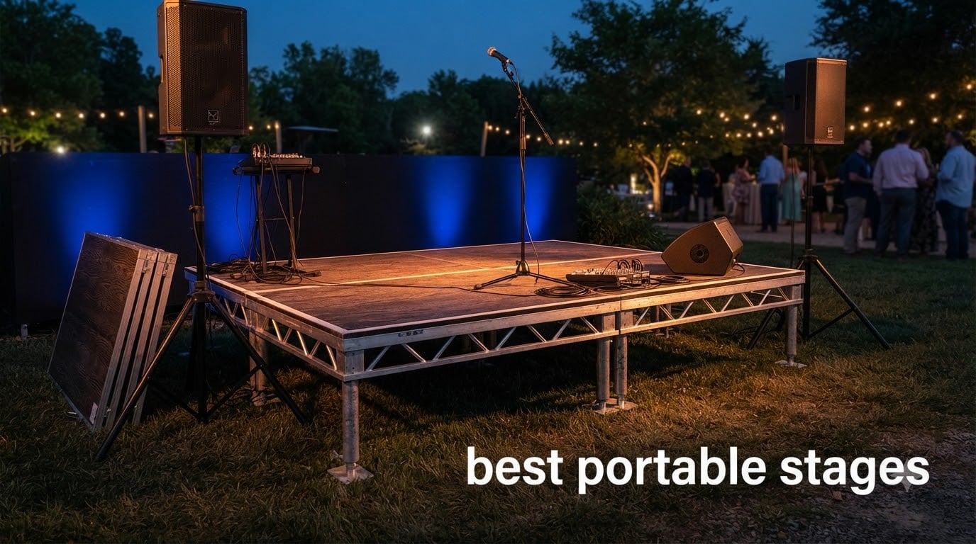 best portable stages