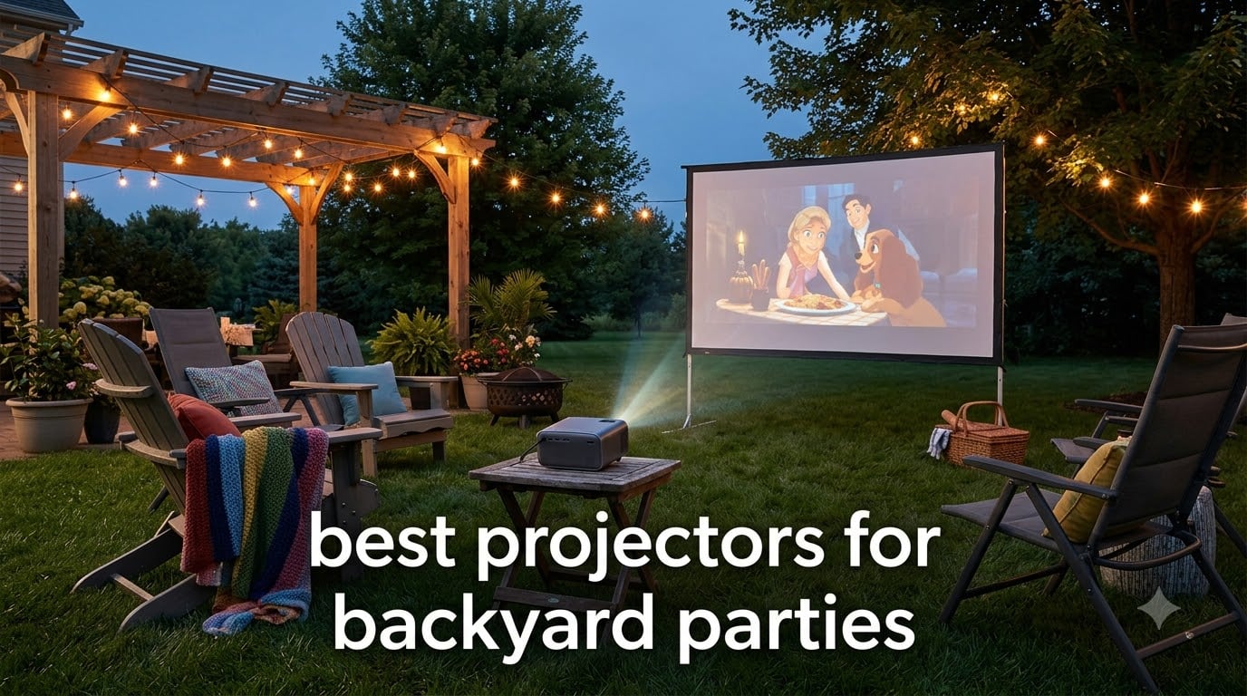 best projectors for backyard parties