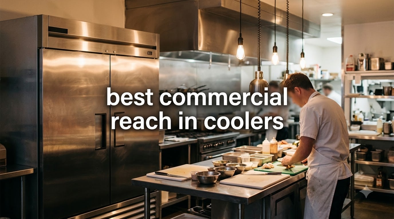 best commercial reach in coolers