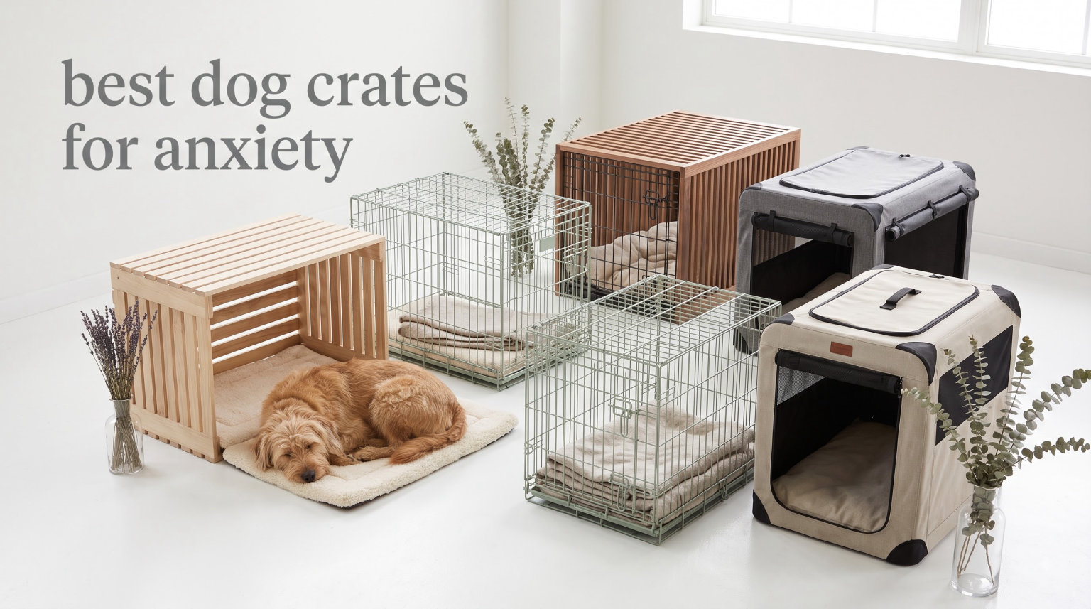 best dog crates for anxiety