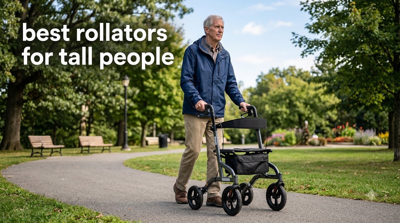 best rollators for tall people