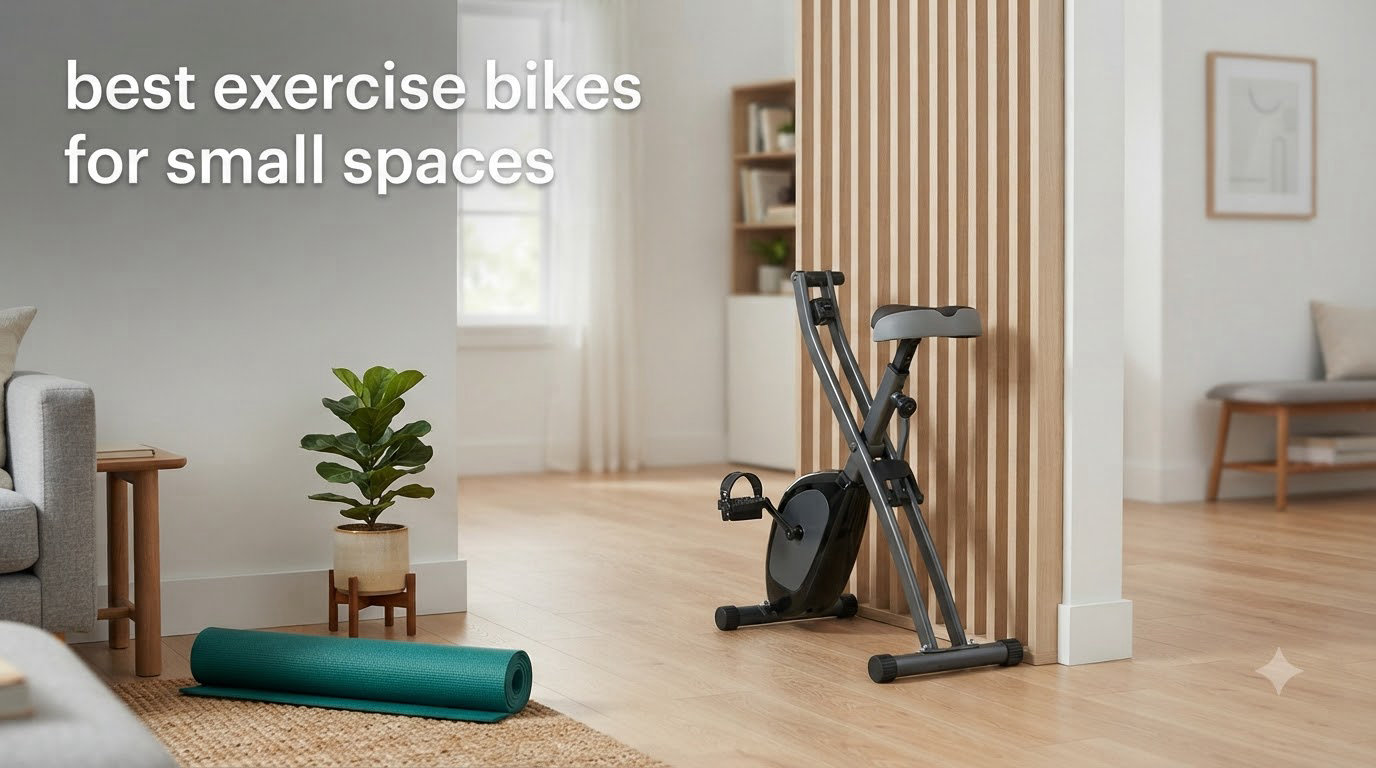 best exercise bikes for small spaces
