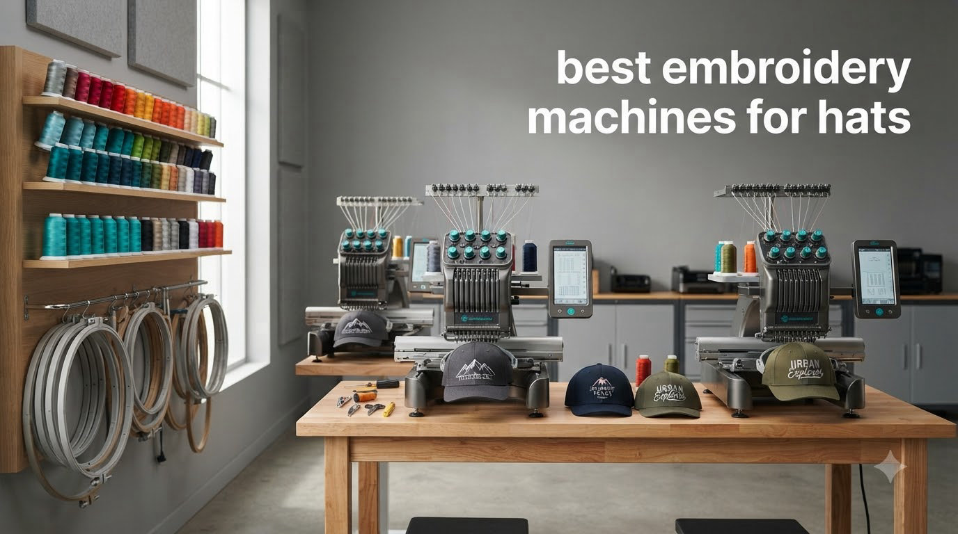 best embroidery machines for hats