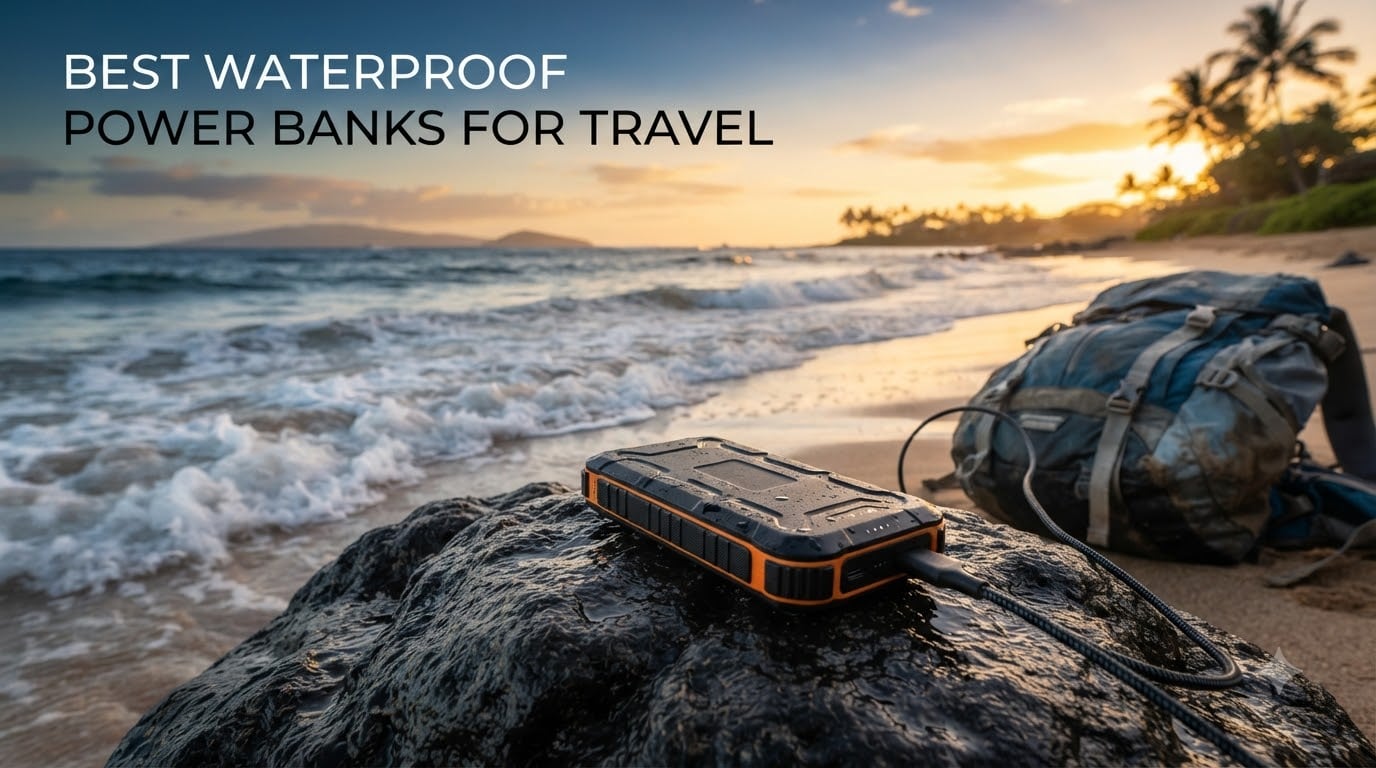 best waterproof power banks for travel