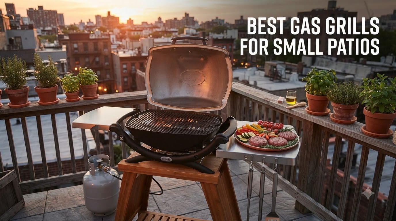 best gas grills for small patios