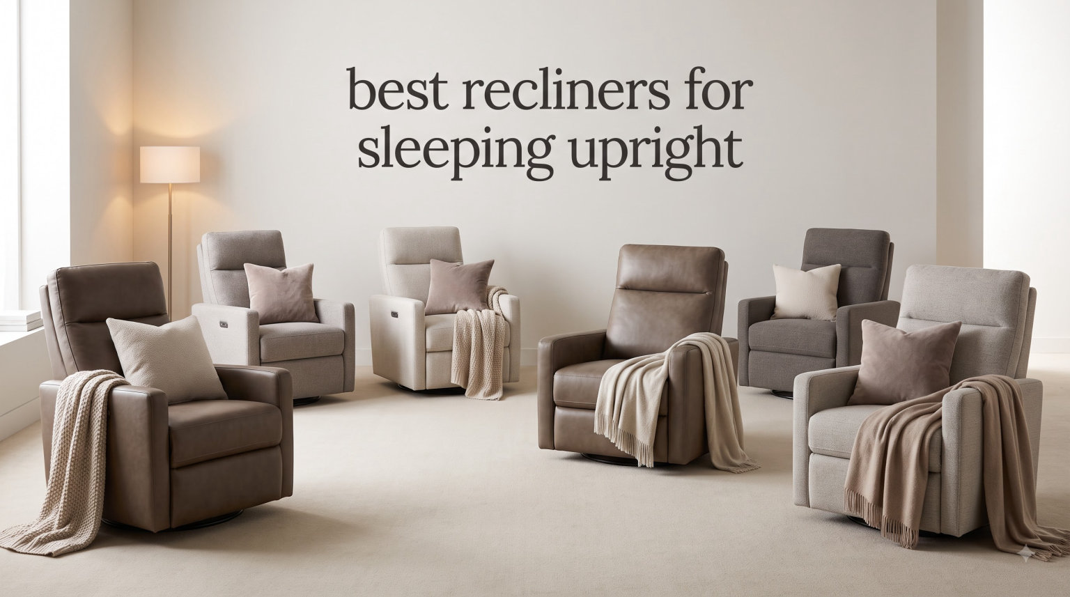 best recliners for sleeping upright